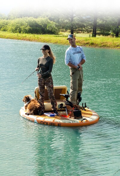 Creating memories on the water with the GoBoat Double Fish – where fishing meets adventure and relaxation. With plenty of space, stability, and smooth cruising, it's the perfect way to enjoy quality time together. Cast, relax, and make every moment count!