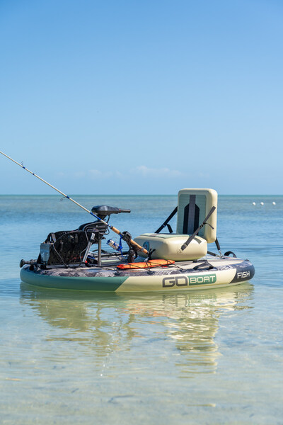 Glide through the water in style with the GoBoat Single Fish – the ultimate fishing raft for solo adventures. Designed for stability and quiet performance, it’s the perfect way to experience serenity on the water.