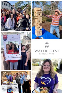 Watercrest Senior Living Group honors associates for their dedication to seniors with a company wide Employee Appreciation Day celebrated across Watercrest Senior Living Communities from Florida to Virginia.