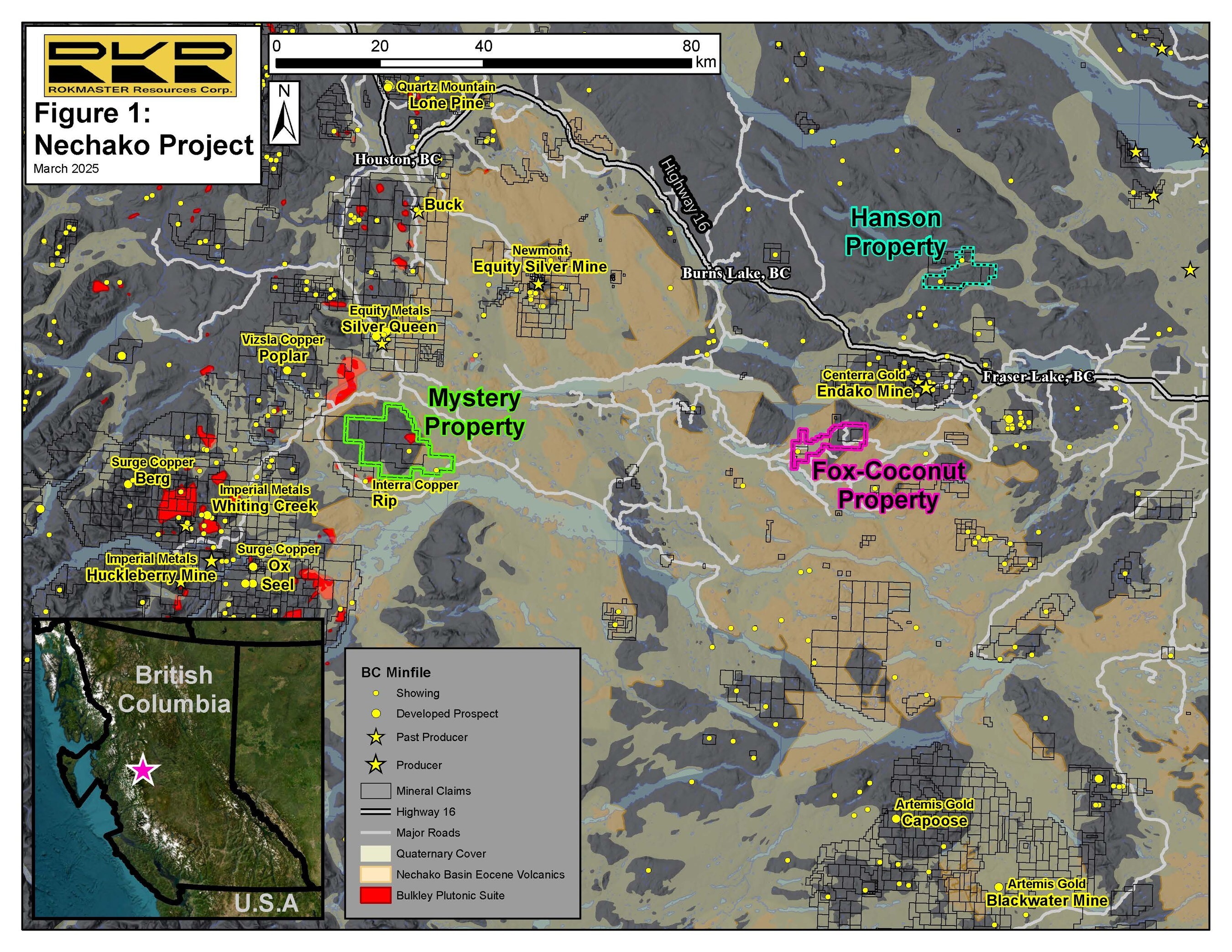 Nehako Project (CNW Group/Rokmaster Resources Corp.)