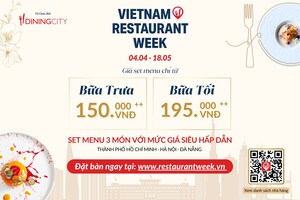 Vietnam Restaurant Week returns on 4.4 with over 100+ limited set menu deals