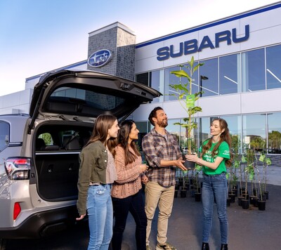 Subaru of America and the Arbor Day Foundation tree donation distribution events will take place throughout the regional 2025 planting season. Anyone can visit Subaru.com/earth to find a participating retailer and reserve a tree on a first-come, first-served basis, though quantities are limited. Once reserved, customers will be given specific instructions on when to pick up a tree and how to plant and maintain it on their property.