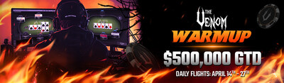 ACR Poker's April Action Heats Up As Venom Warmup Returns Alongside $12 Million GTD Dual Venom Events