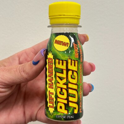 Pickle Juice®, the world’s leading electrolyte-packed sports beverage (that tastes like pickles but contains zero actual pickles), is proud to announce its boldest innovation to date: Pickle Juice® Lefty™ – the only sports drink packaging designed exclusively for left-handed athletes.