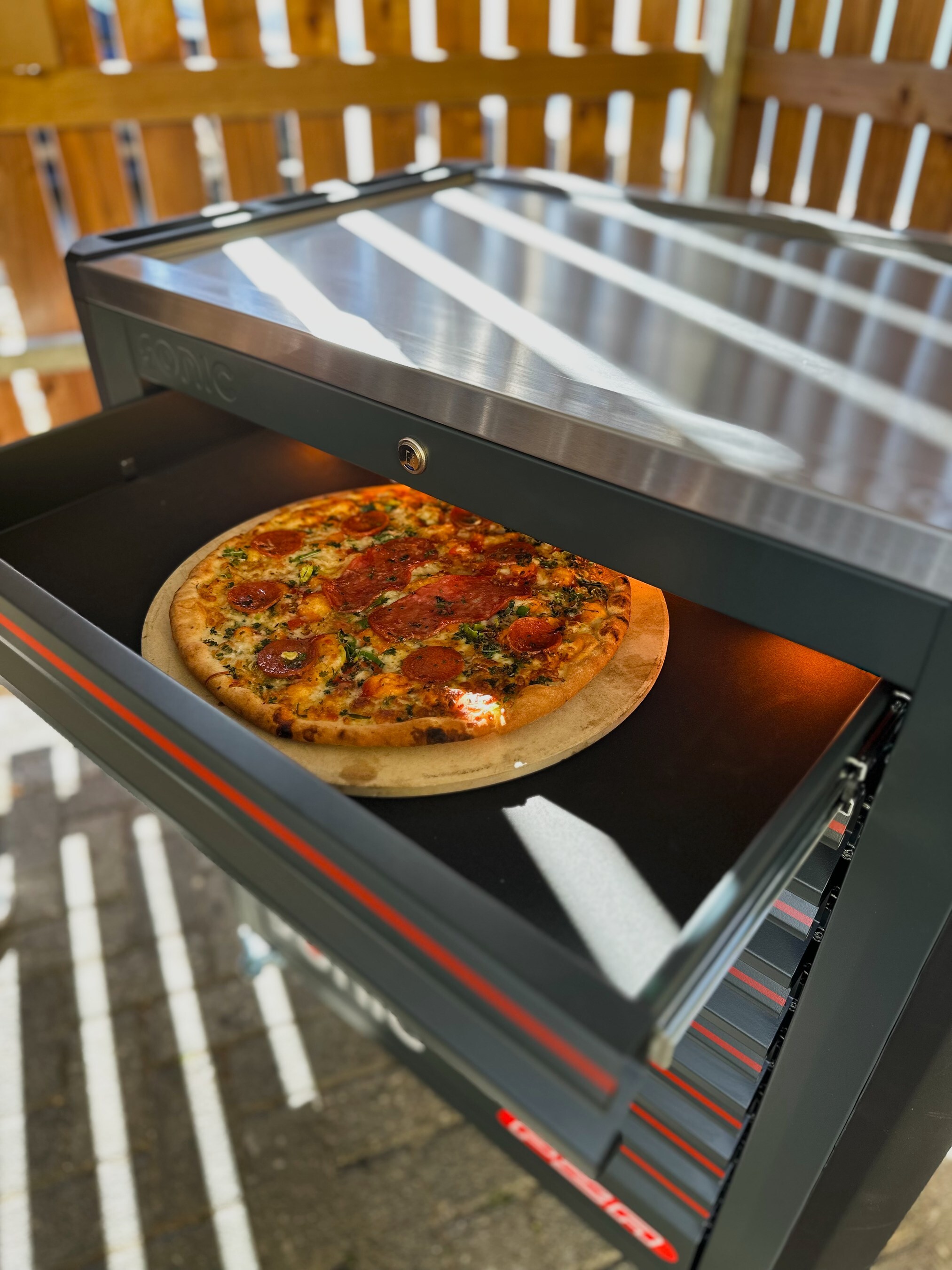 Sonic Unveils Ruggedized Professional Toolbox with Built-in Pizza Oven