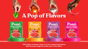 Pomì Unveils Bold New Packaging for Crushed Tomato Line Featuring Exciting New Flavors