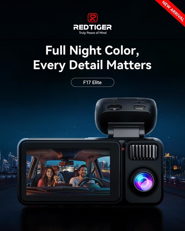 Redtiger F17 Elite Dash Cam