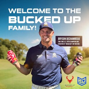 Bucked Up Partners with Two-Time & Defending U.S. Open Champion and Trailblazing Content Creator Bryson DeChambeau