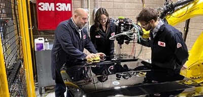 3M专门针对研磨产品的机器人实验室 3M专门针对研磨产品的机器人实验室