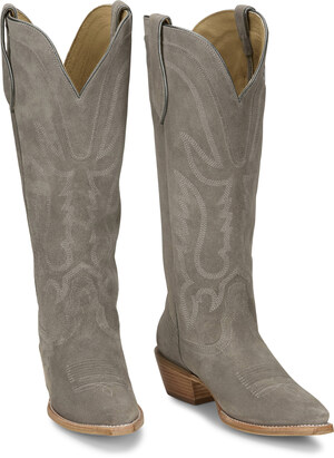 Introducing the Liz 15" Suede - Tony Lama's Boot of the Month