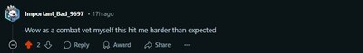 Reddit Comment