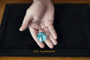 The World's Largest Flawless Paraiba Tourmaline Heads To Auction At Bonhams Hong Kong The World's Largest Flawless Paraiba Tourmaline Heads To Auction At Bonhams Hong Kong