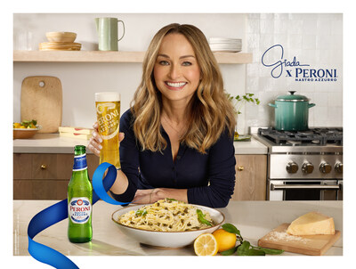 PERONI NASTRO AZZURRO AND GIADA DE LAURENTIIS PARTNER TO DELIVER A TASTE OF ITALY TO FANS NATIONWIDE