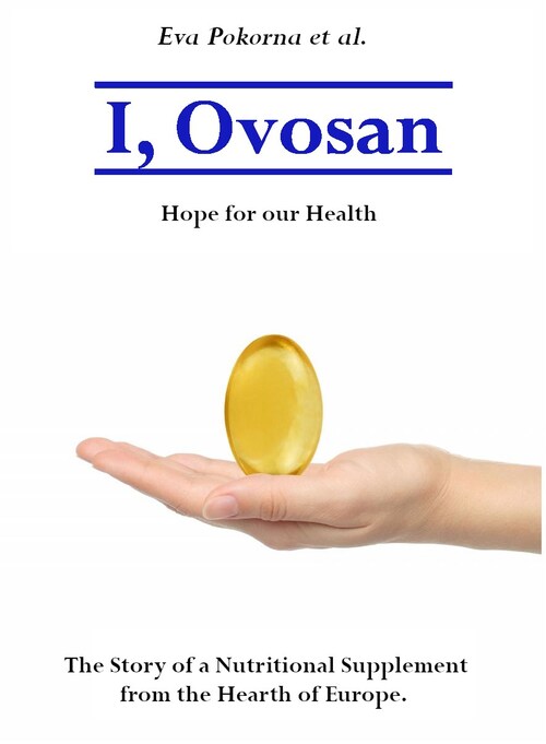 "I, Ovosan" front page featuring an enlarged capsule of Ovosan. "I, Ovosan" front page featuring an enlarged capsule of Ovosan.