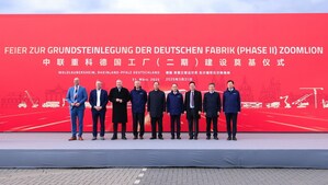 Zoomlion inaugura la Fase II del proyecto de su fábrica alemana para avanzar en el desarrollo mundial sostenible