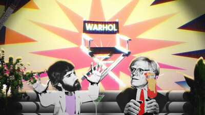 A frame from the film "David Bartels' Fifteen Minutes," produced by Retriever (heyretriever.com).