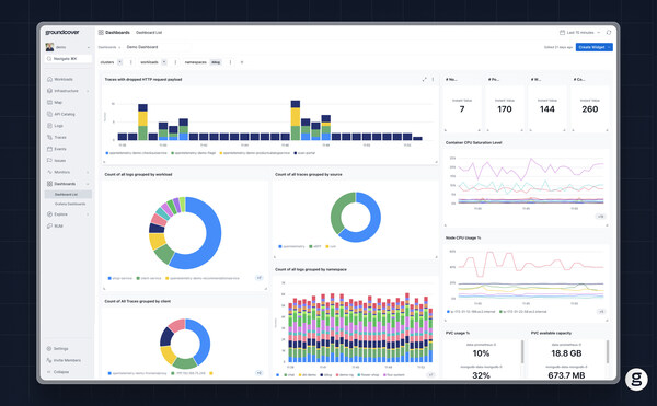 groundcover UI groundcover UI