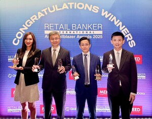 Cathay United Bank Raih Enam Penghargaan dari Retail Banker International atas Keunggulan Digital