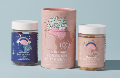 Make Time for Beauty Sleep Gummies, Make Time for Brain, Body & Beauty Vitamin Powder, Make Time for Brain Health & Beauty Gummies Make Time for Beauty Sleep Gummies, Make Time for Brain, Body & Beauty Vitamin Powder, Make Time for Brain Health & Beauty Gummies