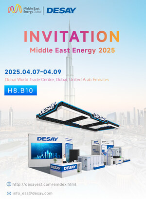 Desay Battery、「中東エネルギー・ドバイ2025」にて最新のエネルギー貯蔵ソリューションを発表