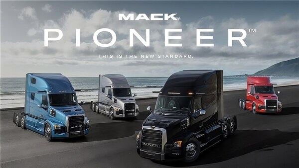 Mack Trucks today unveiled the all-new Mack® Pioneer, its most aerodynamic and driver-focused highway truck to date.