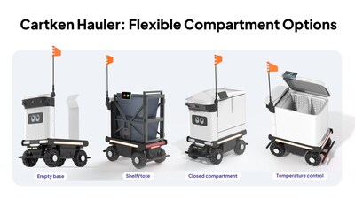 Cartken Hauler delivery robot provides various compartment options.png