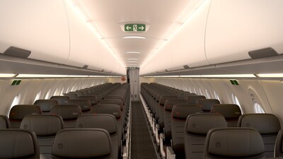 Air Canada today announced that it will be the launch customer for the Airbus Airspace cabin on the A220 family of aircraft. (CNW Group/Air Canada)
