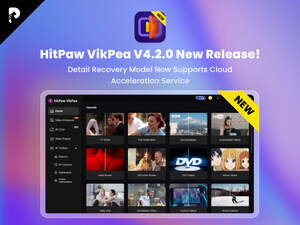 HitPaw VikPea V4.2.0 Released with Updates including Detail Recovery Model Supports Cloud Acceleration Service