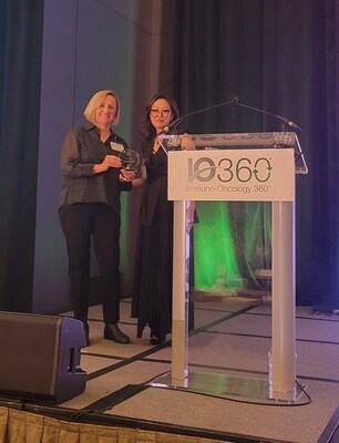 Dr Crystal Mackall, Stanford University (left)
Dr Rosanna Ricafort, BMS (right)