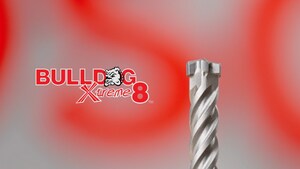 Bosch Power Tools Launches World's First 8-Cutter SDS-Plus Concrete Drill Bit, Offering Workers Up to 4X Longer Life in Concrete with Rebar*