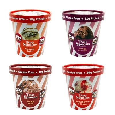 Two Spoons Launches First High-Protein Ice Cream with Zero Added