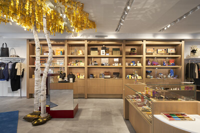 Gotham Chelsea's retail space features a meticulously curated selection of premium cannabis products, design objects, and lifestyle goods. (Photo by Chris Coe)