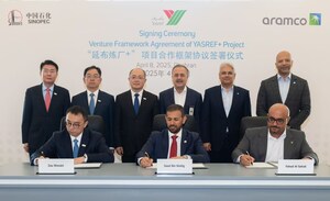 SinopecとAramco、Yanbu Refinery拡張のためのベンチャー枠組み契約に調印
