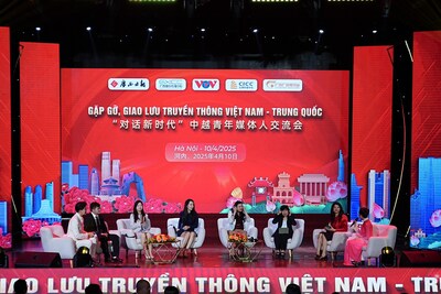 The “Dialogue in the New Era: China-Vietnam Exchange for Young Media Professionals” in progress (PRNewsfoto/CICC)