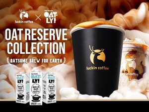 LUCKIN COFFEE CELEBRATES EARTH DAY IN COLLABORATION WITH OATLY