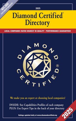 The 2025 Diamond Certified Directory features in-depth rating profiles of top rated local companies throughout the Greater San Francisco Bay Area.