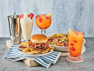 Red Robin is sizzling up its menu with new mouthwatering seasonal items including the Backyard BBQ Pork Burger, Backyard BBQ Pork Nachos, Peach-Berry Freckled Lemonade and Peaches & Cream Milkshake starting April 28.