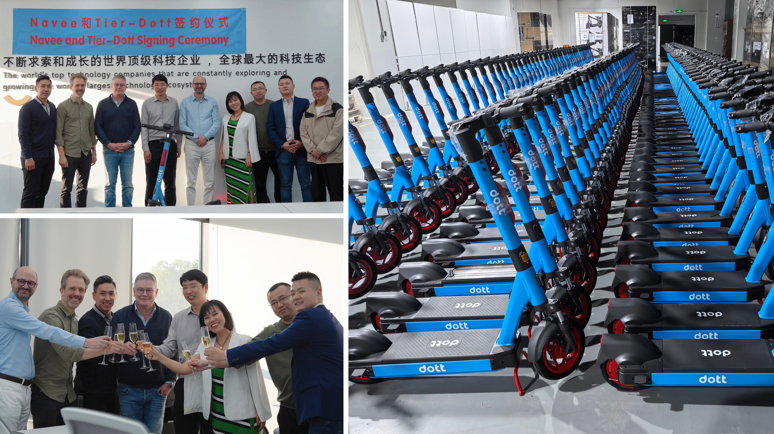 NAVEE Partners with Dott to Launch Next-Gen V1 Pro Scooter, Redefining Urban Mobility