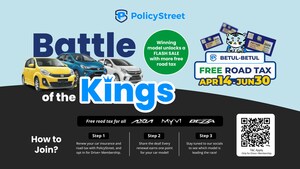 Ready, Set, Renew: PolicyStreet Launches Battle of the Kings Campaign for Myvi, Bezza, &amp; Axia Drivers
