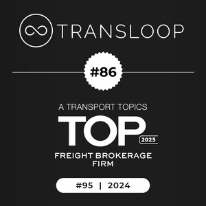 TransLoop Climbs to #86 on Transport Topics' Top 100 Freight Brokerage Firms List, Rising 9 Spots in 2025