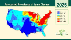Companion Animal Parasite Council 2025 Pet Parasite Forecast Warns Parasitic Diseases Affecting Pets and People Continue to Spread