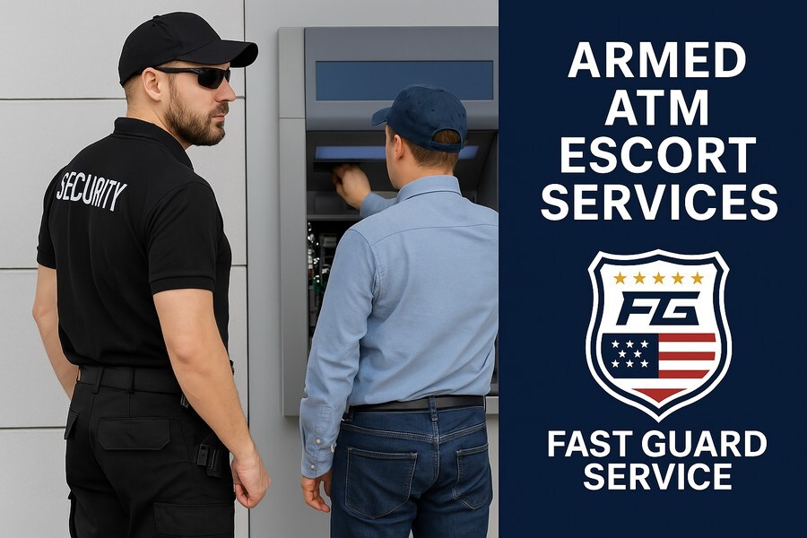 Fast Guard Service Launches Nationwide Armed ATM Escort Services to Protect ATM Technicians in the Field