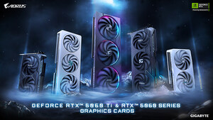 GIGABYTE、GeForce RTX™ 5060 Tiおよび5060を発表、究極のゲーミングとAIに対応する先進冷却システムを搭載