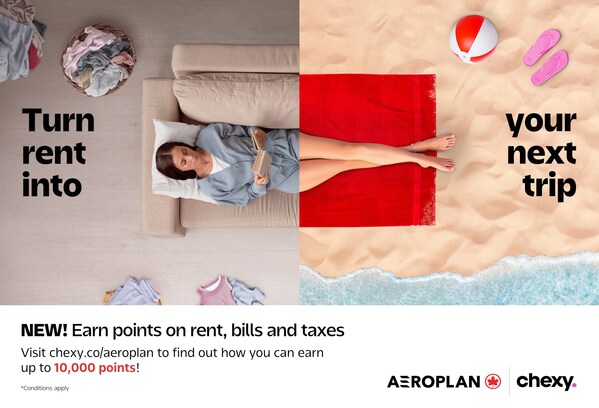 Air Canada-Aeroplan partners with Chexy to Turn Essential Expens