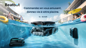Beatbot offre jusqu'à 30 % de réduction sur la série AquaSense. 2 pour la saison de mise en route des piscines