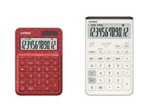 Lançamento de novos modelos de calculadoras na comemoração do sexagésimo aniversário da Casio