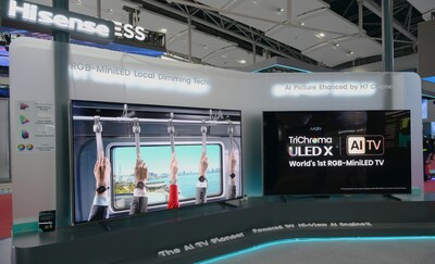 Hisense 116UX TV Series (PRNewsfoto/Hisense) Hisense 116UX TV Series (PRNewsfoto/Hisense)