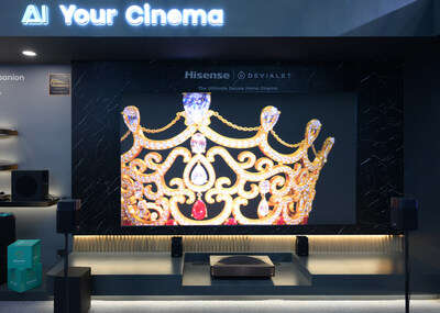 Hisense L9Q Laser TV (PRNewsfoto/Hisense) Hisense L9Q Laser TV (PRNewsfoto/Hisense)