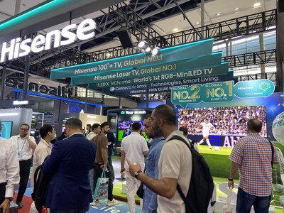 Hisense at the 137th Canton Fair (PRNewsfoto/Hisense)