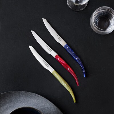 2-Piece Steak Knife Set in 3 Colors